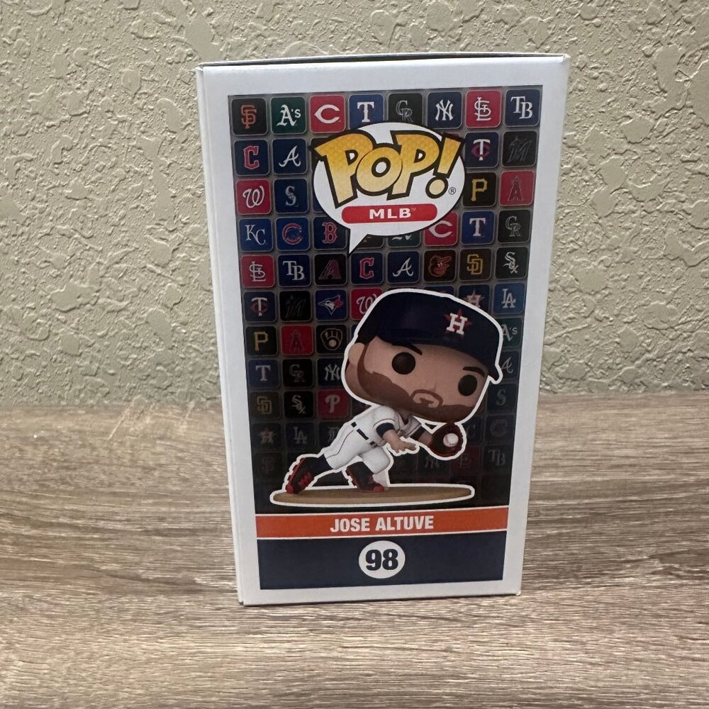 Funko Pop! MLB Jose Altuve Houston Astros Baseball Figure #98! - Picture 5 of 7